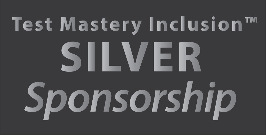 Test Mastery Inclusion™ Silver Annual Sponsorship